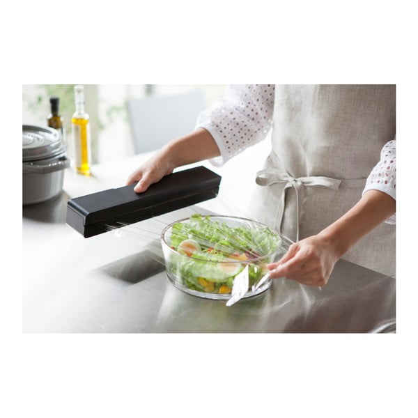 Crna magnetski držač za kuhinjski folije YAMAZAKI Tower-image-2