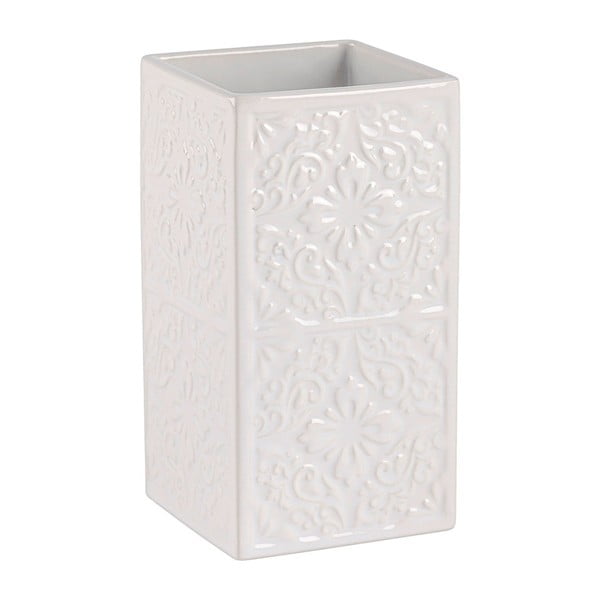 Bijela keramička šalica za četkice za zube Wenko Cordoba-image-2