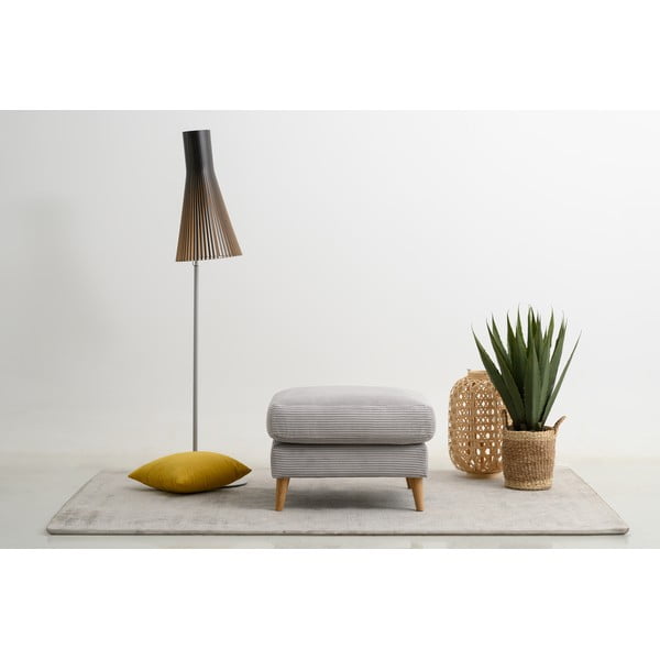 Svijetlo sivi tabure od samta Paris – Scandic-image-1