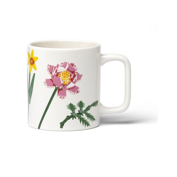 Bijela keramička dječja šalica 300 ml Botanicals – LEGO®