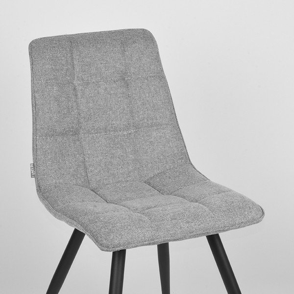 Sive blagovaonske stolice u setu 2 kom Jelt – LABEL51-image-4
