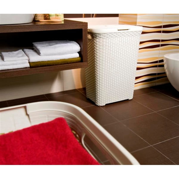 Krem plastična košara za rublje 40 l Style – Curver-image-1