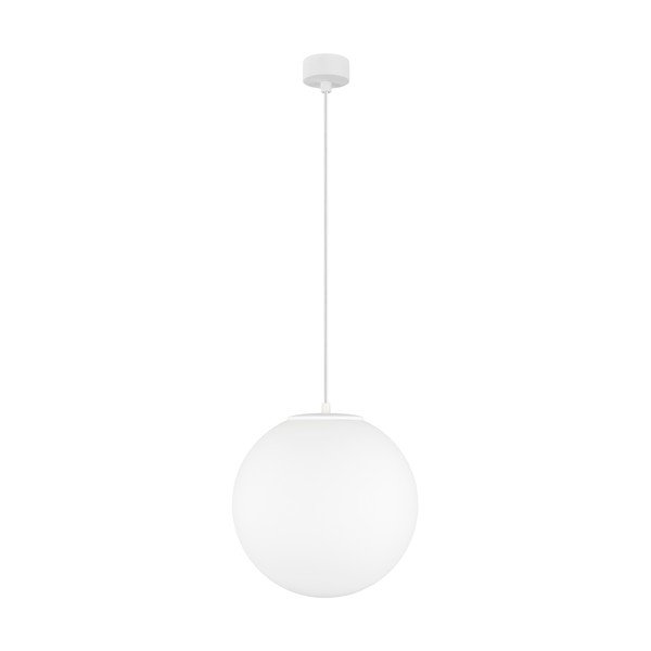 Mat bijela visilica Sotto Luce Tsuki, ⌀ 30 cm