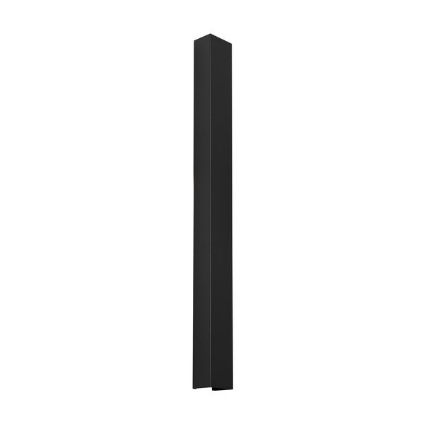 Crna metalna zidna lampa FREYA – Thoro