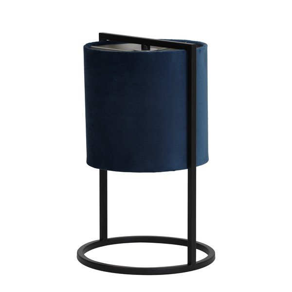 Crno-tamno plava stolna lampa (visina 35 cm) Santos - Light & Living-image-3