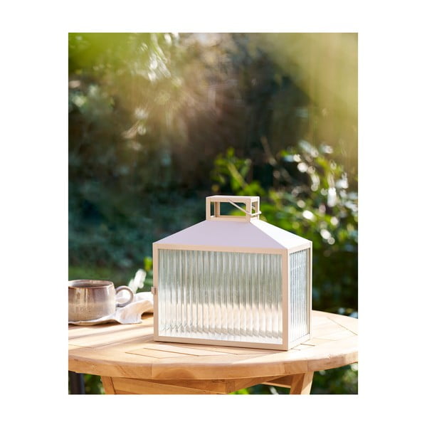 Staklena lanterna (visina 26,5 cm) Lucca – House Nordic-image-2