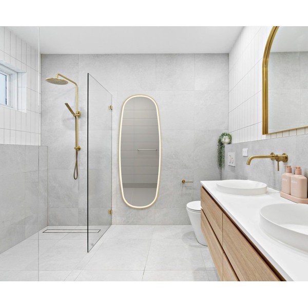 Zidno ogledalo s osvjetljenjem 60x160 cm Diana – Mirrors and More-image-1