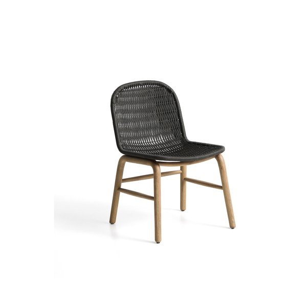 Tamno siva vrtna stolica Alipa – Kave Home