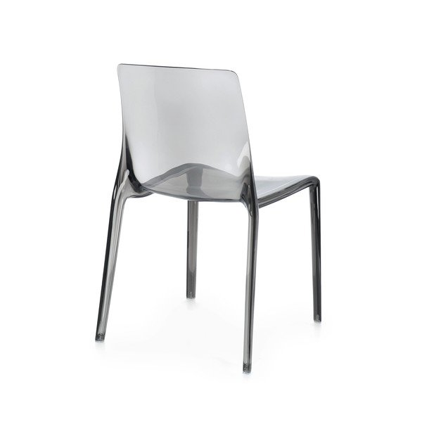 Siva plastična vrtna stolica Adele – Bizzotto-image-3