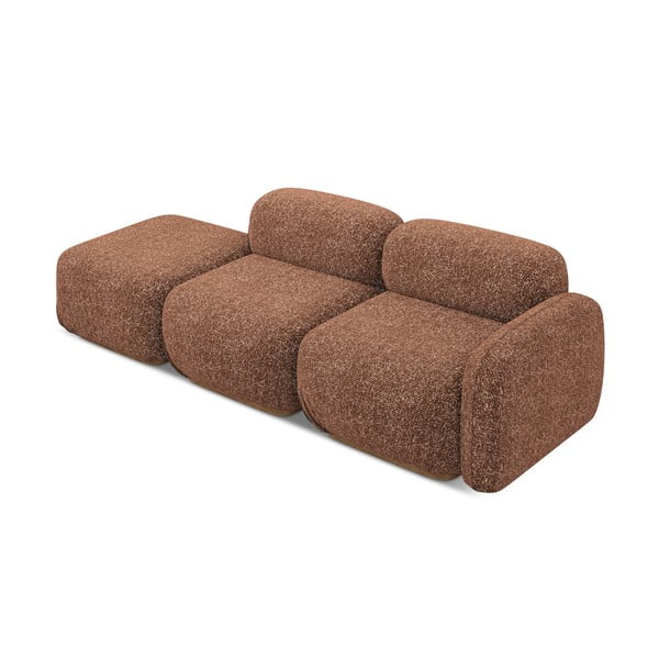 Narančasta/smeđa ležaljka (s desnim kutom) Ailani – Makamii-image-3