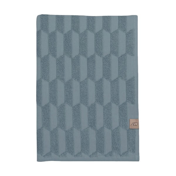 Svjetlozeleni pamučni ručnik 50x95 cm Geo - Mette Ditmer Denmark