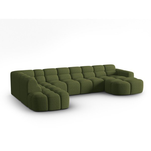Zelena kutna garnitura Lisa – Micadoni Home-image-3