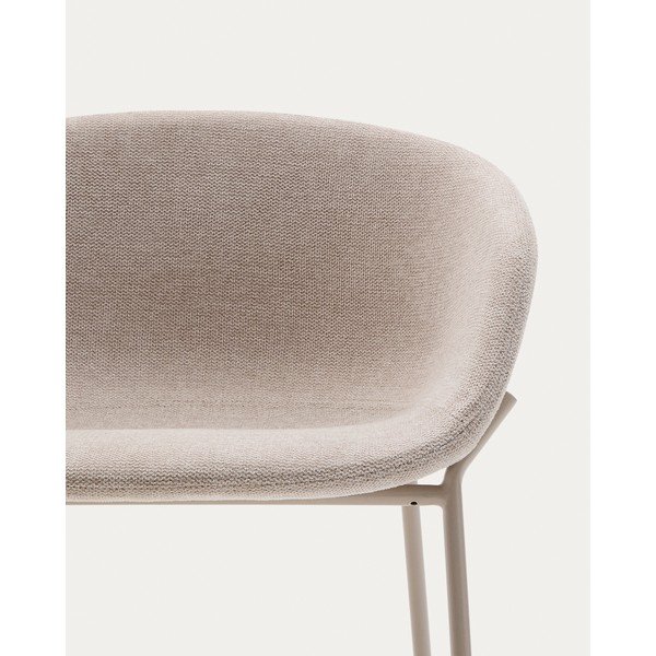 Bež barska stolica (visine sjedala 65 cm) Yvette – Kave Home-image-3