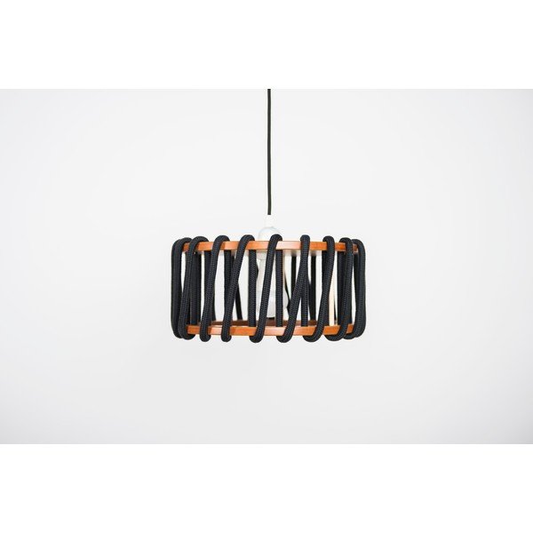 Crna stropna lampa EMKO Macaron, ø 30 cm-image-2