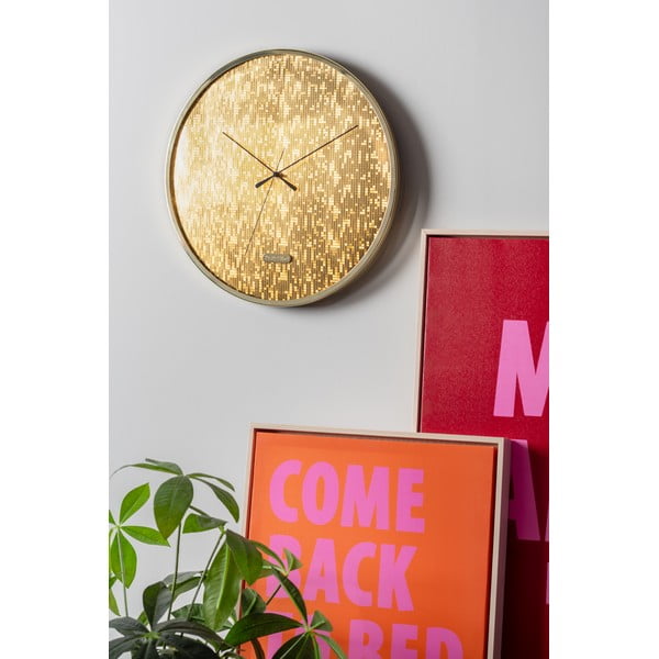 Zidni sat ø 40 cm Bling Bling – Karlsson-image-1