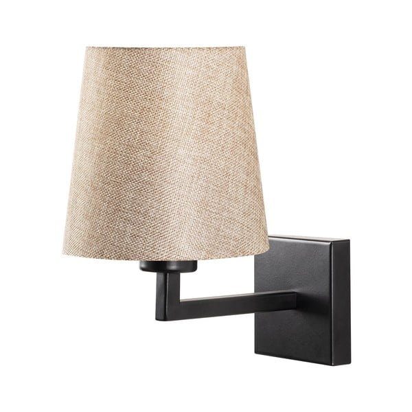 Crna/krem zidna lampa ø 18 cm Profil – Opviq lights