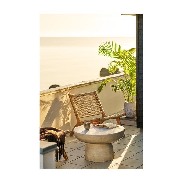 Okrugao vrtni stolić za kavu keramički ø 60 cm Bonnet – House Nordic-image-3