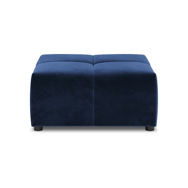 Plavi baršunasti sofa modul Rome Velvet - Cosmopolitan Design-image-2