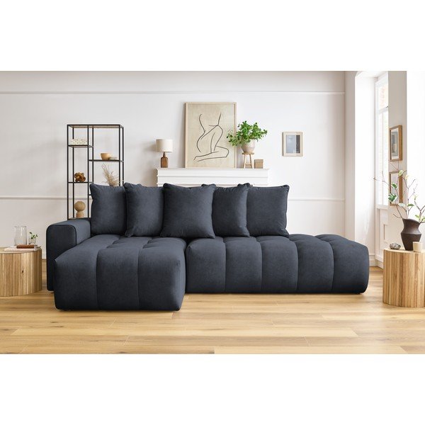 Tamnoplava kutna garnitura (lijevi kut) Mont-Blanc - Bobochic Paris-image-1