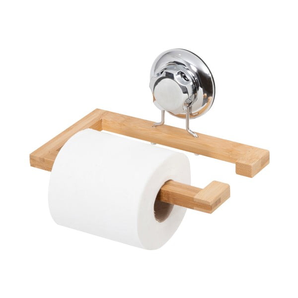 Zidni držač za toaletni papir od bambusa Compactor-image-2