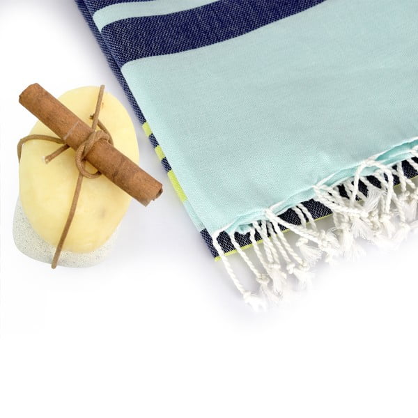Set od 2 zeleno-plava hammam ručnika HF Living Lush-image-3
