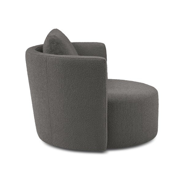 Tamno siva okretna fotelja Interieurs 86 Nael-image-4