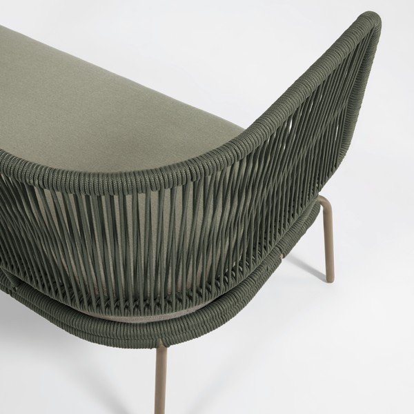 Zelena vrtna garnitura sa čeličnom konstrukcijom Kave Home Nadin-image-1