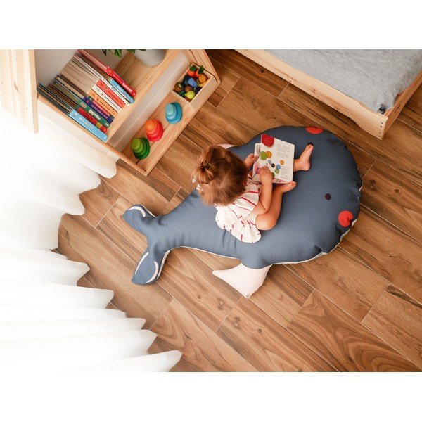 Siva vreća za bebe Whale – The Wild Hug-image-3