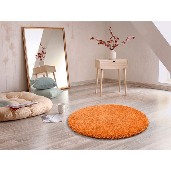 Narančasti tepih Universal Aqua Liso, Ø 80 cm-image-1