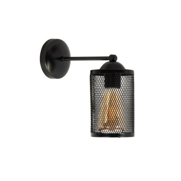 Crna zidna lampa Sconce L - Magenta Home