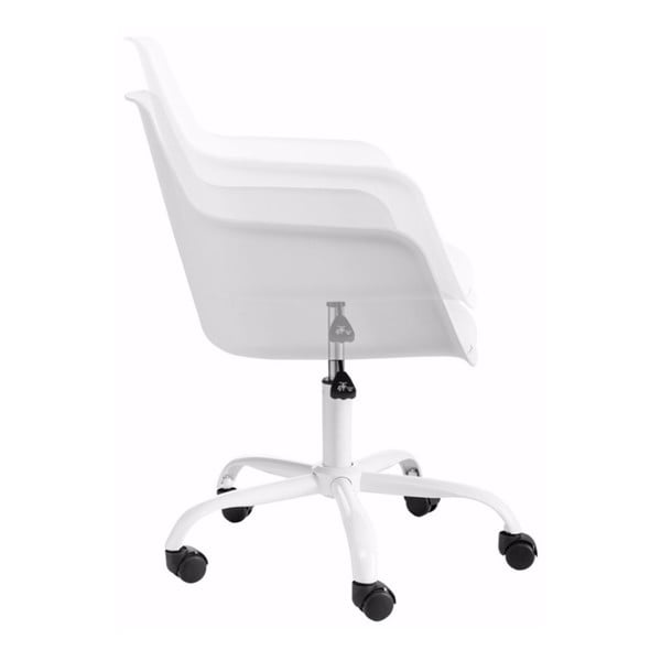 Bijela podesiva uredska stolica Støraa Leslie-image-1