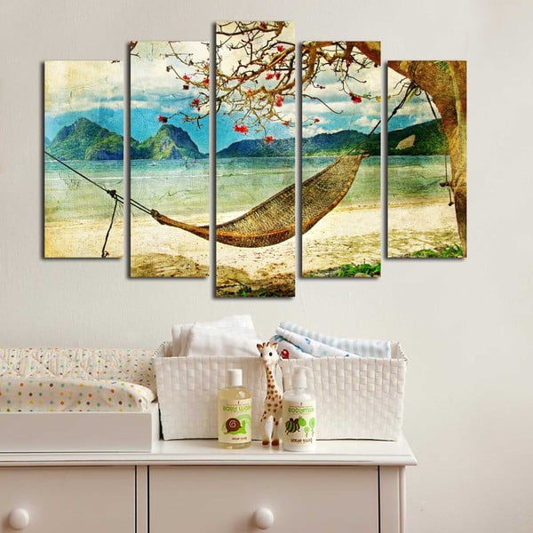 Višedijelna slika Hammock, 105 x 70 cm-image-1