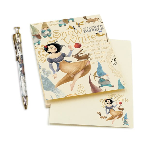 A6 notes s olovkom 50 stranica Snow White – Kartos