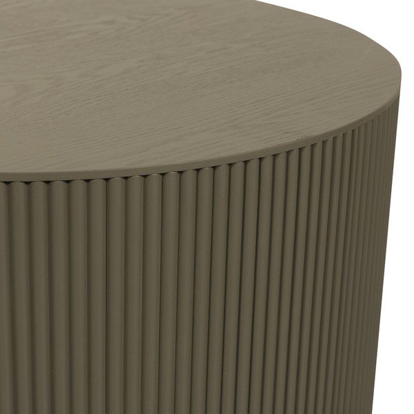 Kaki zeleni okrugli stolić za kavu ø 60 cm Sanne – WOOOD-image-2