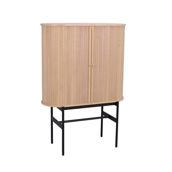 Ormarić u dekoru hrasta u prirodnoj boji 102x146 cm Haddington – Rowico-image-2