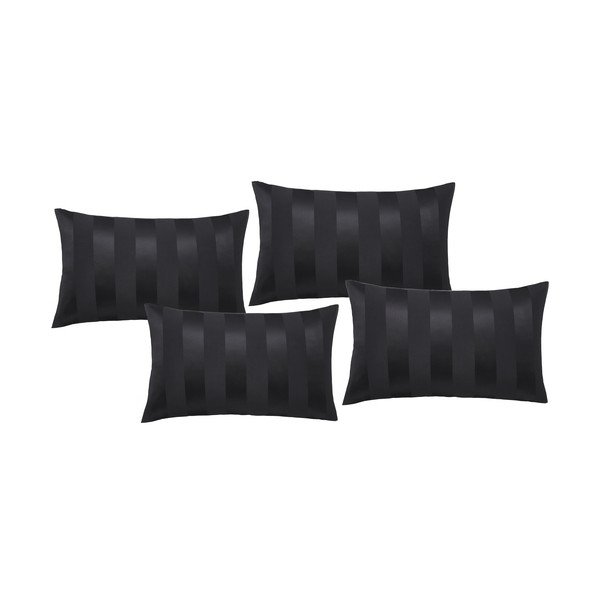 Satenske jastučnice u setu 4 kom 75x50 cm So Soft Satin Stripe – Catherine Lansfield