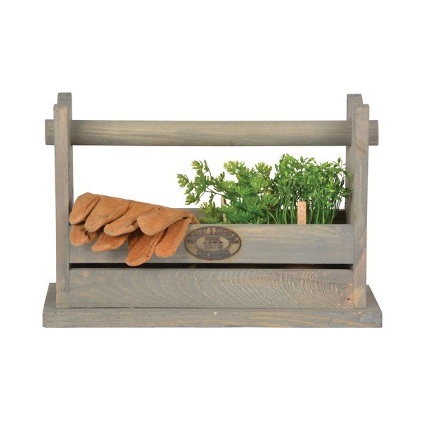 Esschert Design Trinity stolica / kutija od borovine-image-1