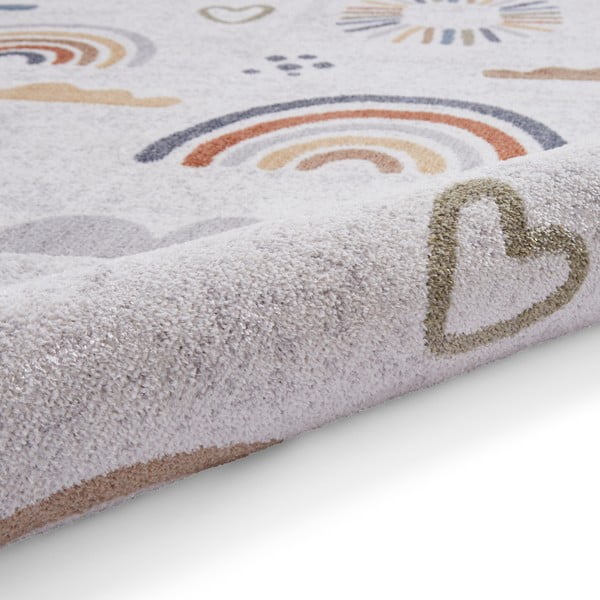 Krem dječji tepih 80x150 cm Vida Kids Rainbow – Think Rugs-image-4