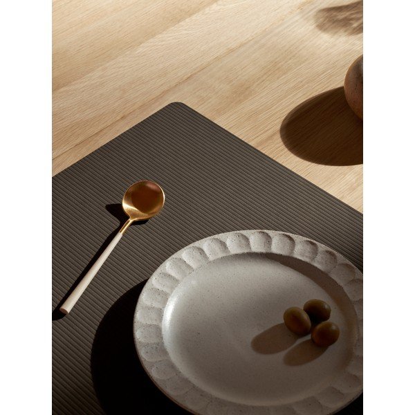 Podmetač od eko kože 35x45 cm Square L Corduroy – LIND DNA-image-1