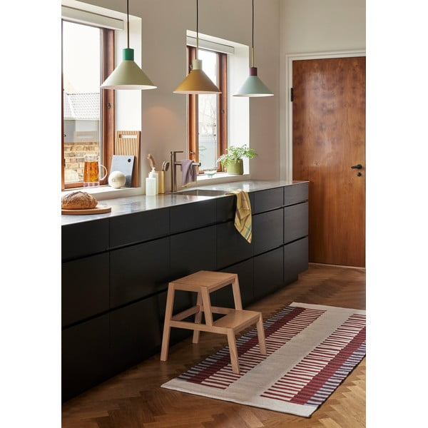 Bež-crveni tepih Hübsch Sarah, 80 x 200 cm-image-1