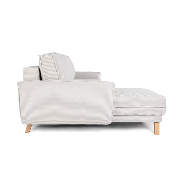 Bež (promjenjiva) sklopiva kutna garnitura od samta Tori – Bonami Selection-image-3