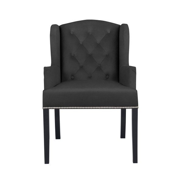 Tamno siva fotelja Mazzini Sofas Apollo-image-4