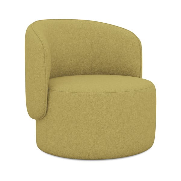 Senf žuta fotelja Ipo – Makamii