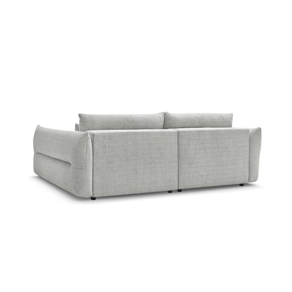 Svijetlo siva sofa od šenila 276 cm Neil – Bobochic Paris-image-4