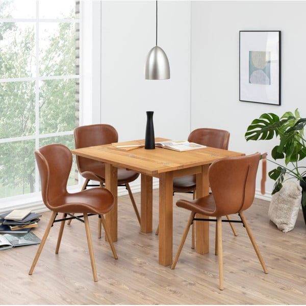 Smeđe/u prirodnoj boji blagovaonske stolice u setu 2 kom Batilda – Actona-image-1