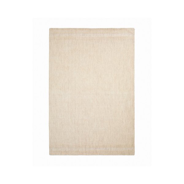 Krem ručno rađen vunen tepih 160x230 cm Dalena – Kave Home