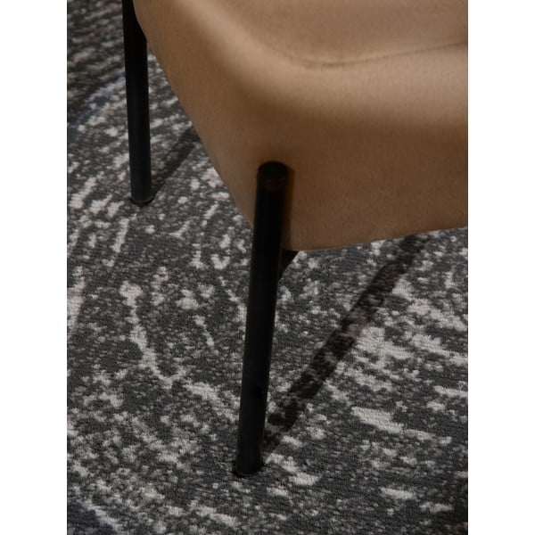 Sivi okrugli tepih ø 120 cm Gloria Cavallo – Hanse Home-image-3