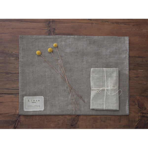 Set od 4 pamučne salvete Really Nice Things Grey Lines, 43 x 43 cm-image-3