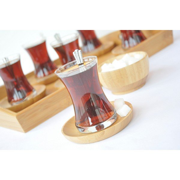 Set s 6 podmetača za čaše od bambusa Bambum Silva-image-1