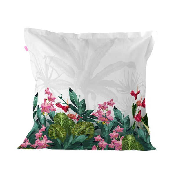 Navlaka za jastuk od čistog pamuka Happy Friday Tropic, 60 x 60 cm